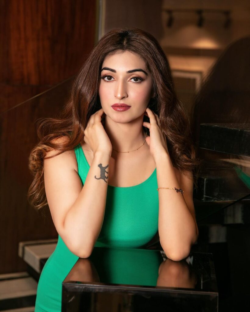 Candidate of Miss Universe Pakistan Areej Chaudhary