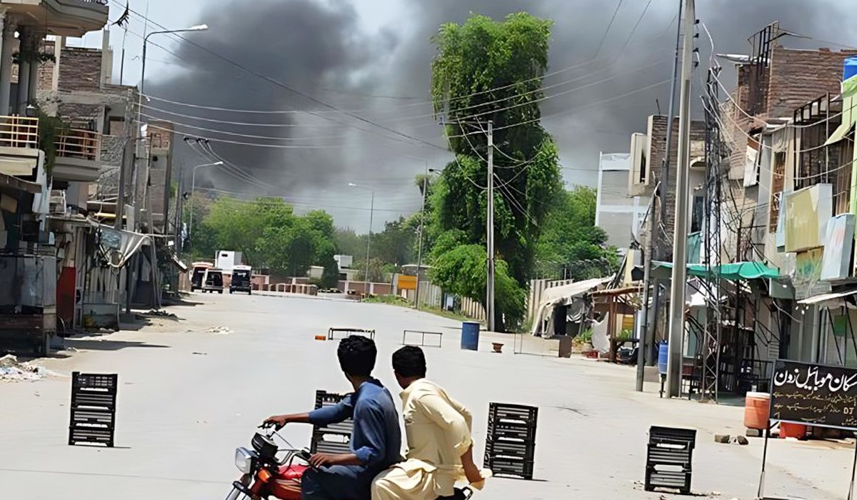 Terrorism attack in Banu Cantt area