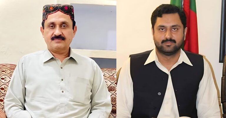 pti MNA's jamshaid ahmad dasti and moazzam jatoi File Photo